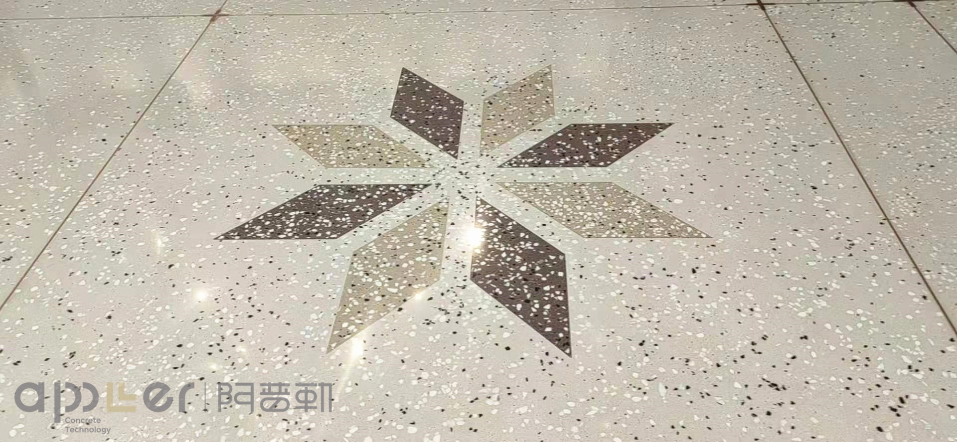 阿普勒无机磨石地坪 阿普勒无机磨石地坪