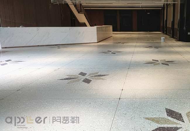 南京阿普勒无机磨石地坪图片